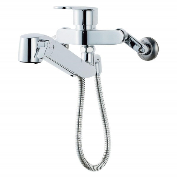 RJF-865Y INAX [キッチン用浄水器内蔵シングルレバー混合水栓 ハンドシャワー付] 12,935円