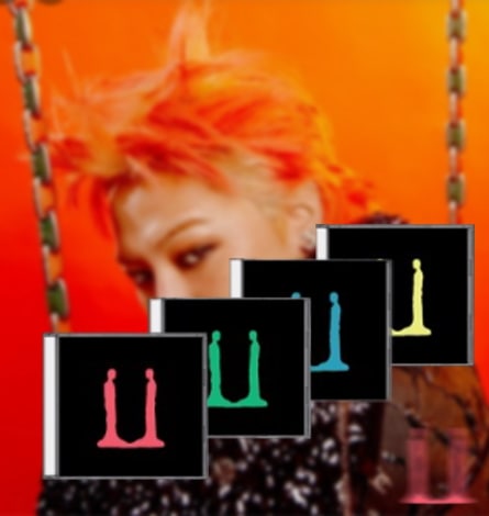 [未開封新品] （4種セット）G-DRAGONアルバムGIDY WEBVERMANSH（G-DRAGON） ジュアル正規3集MINI JEWEL