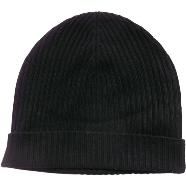 バナナリパブリック ニットキャップ ニット帽 ブラック BANANA REPUBLIC 023
