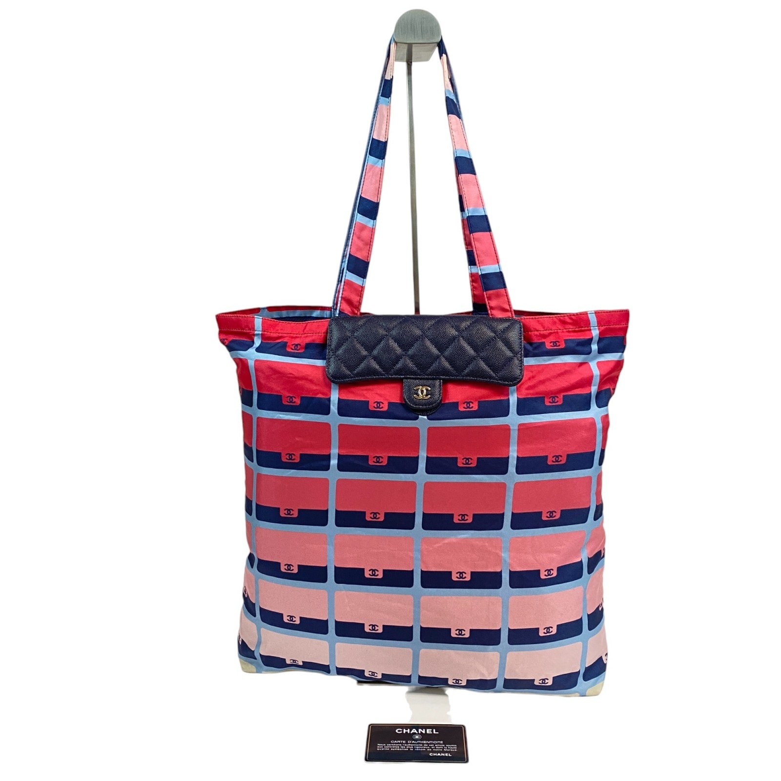 美品 シャネル CHANEL レディース チェーン エコバッグ マトラッセ AP2095【中古】 148,489円