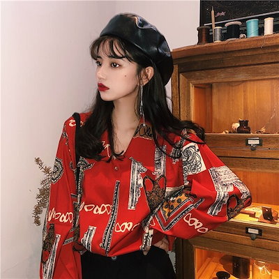個性的 帽子柄 レトロポップ 総柄シャツブラウス 昭和 ヴィンテージ 日本製 黒 星 スター柄 レトロポップ シャツブラウス 昭和 ヴィンテージ