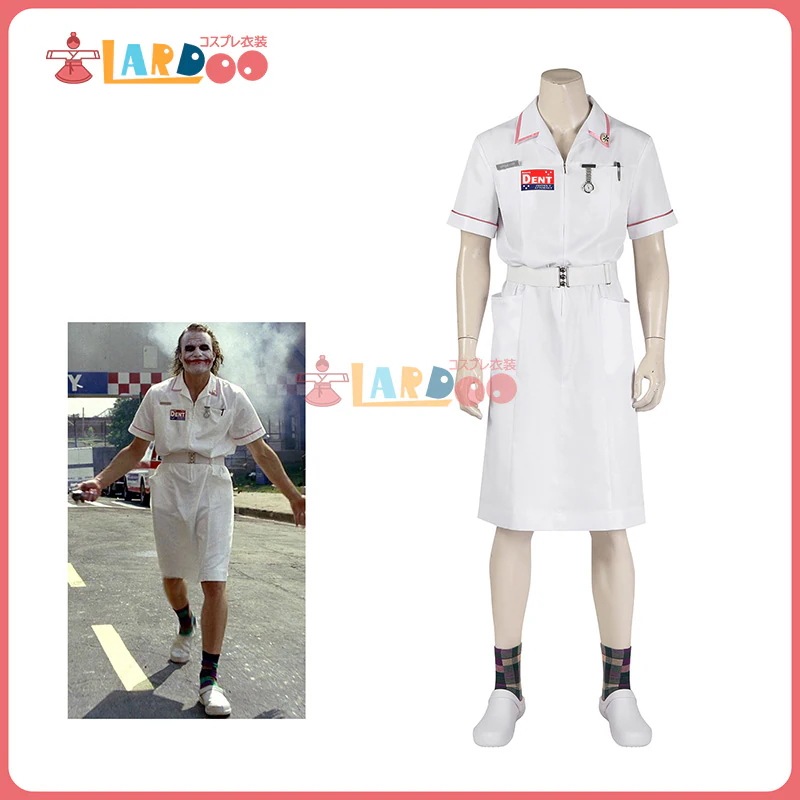 バットマン ダークナイト ジョーカー Joker ナース装 コスチューム コスプレ衣装靴559