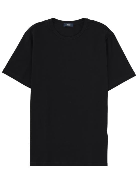 HERNO Men T-Shirts JG000174U 520039300 BLACK