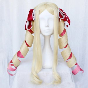 Re:ゼロから始める異世界生活 ベアトリス 風 コスプレ ウィッグ かつら ハロウィン 専用ネット