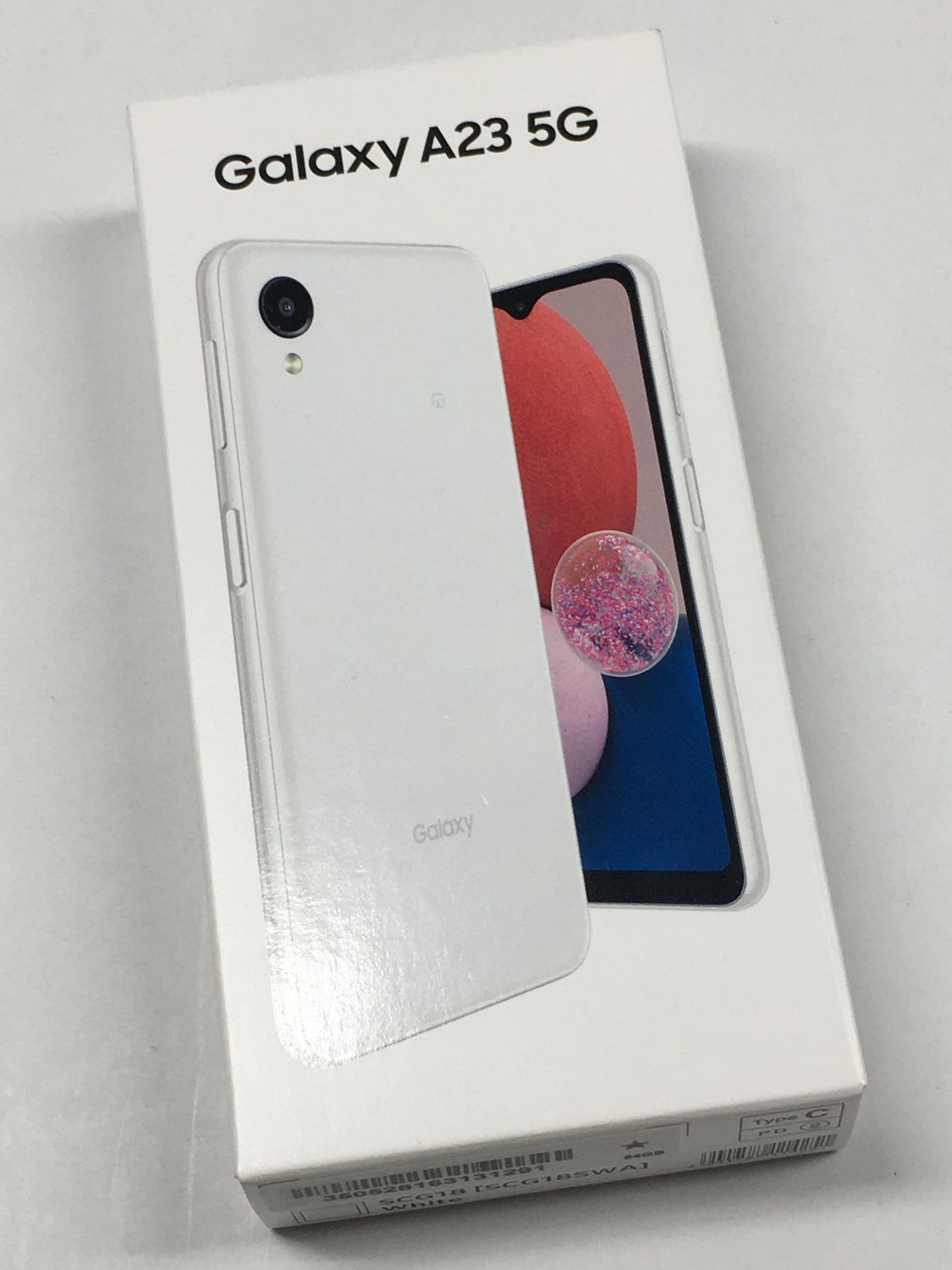 【新品】Galaxy A23 5G SCG18 ホワイト au SIMフリー