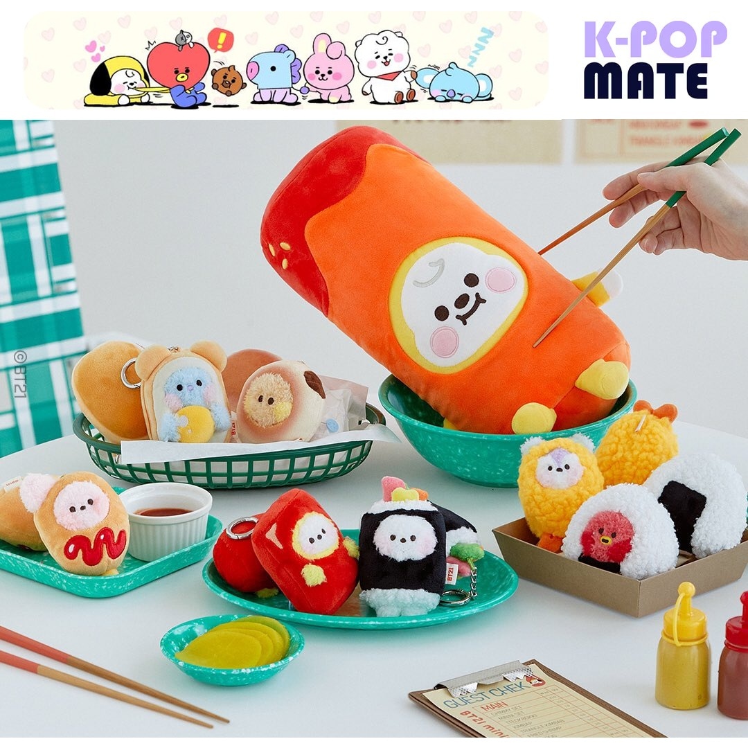 【公式】BT21 minini BUNSIK キンパ人形セット / 公式グッズ / 正規品