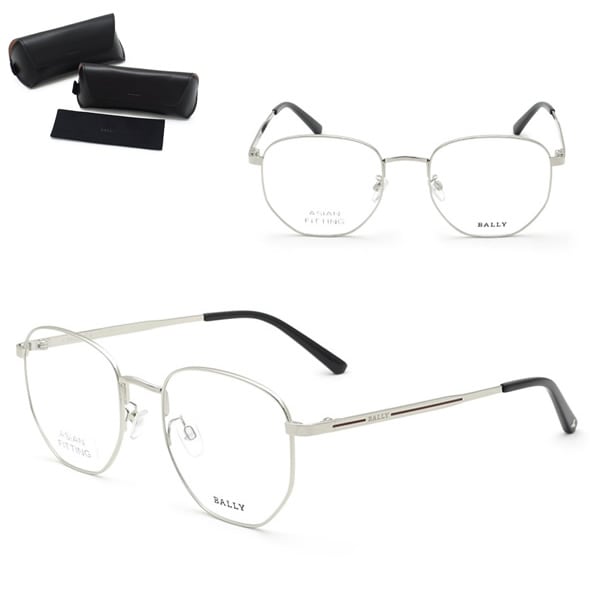 BY5052-D/V 016 53 フレーム メガネ 眼鏡 フレームのみ シルバー ノーズパッド メンズ レディース