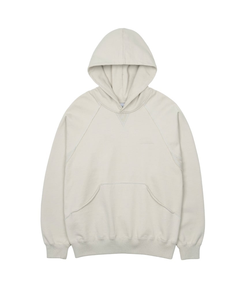 【SANSANGEAR】 25FW SQUARE POCKET HOODIE : IVORY 13,968円