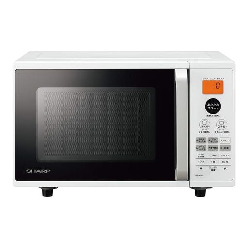 電子レンジ オーブンレンジ 16L ターンテーブル ヘルツフリートースト機能 一人暮らし ホワイト RE-M16A-W
