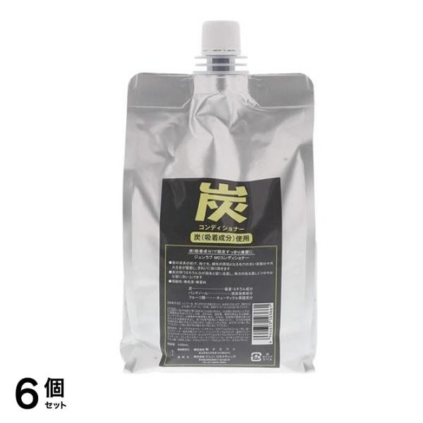 炭コンディショナー 1000mL (詰め替え用) 6個セット