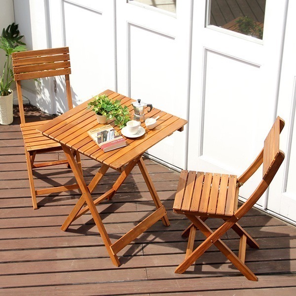 ガーデン3点セットTOAST トスト アカシア 3点セット ガーデン 木製 3点セット テーブル