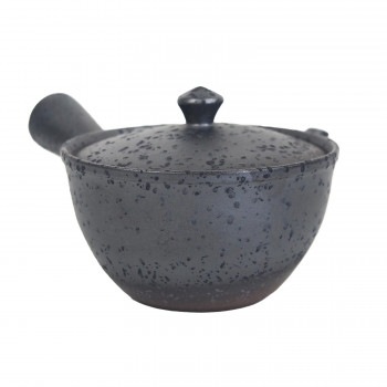 M1159 ベンリー急須2号末広黒ゆずたたき 萬古焼