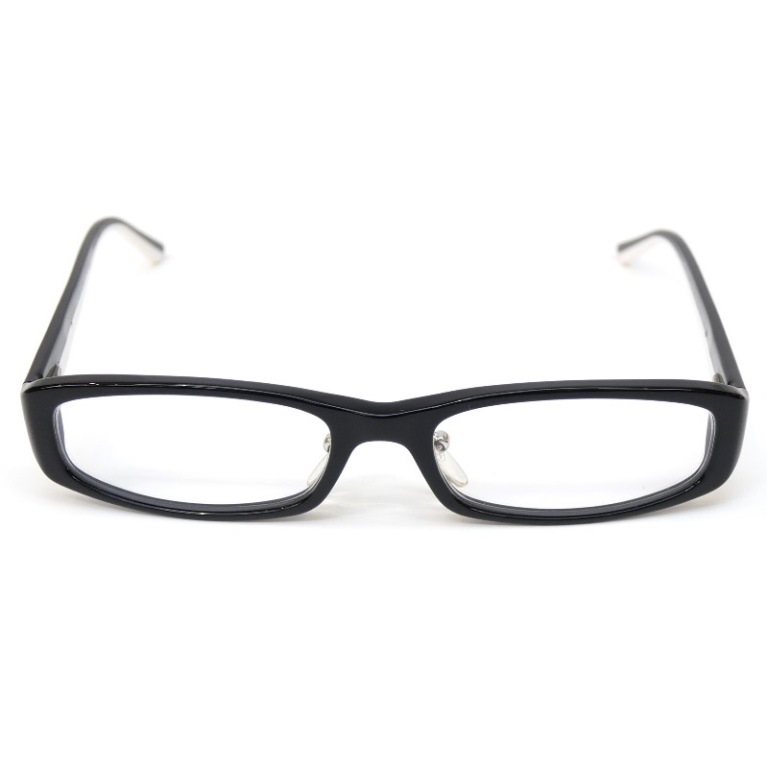 プラダ PRADA メガネフレーム 眼鏡 5116-135 VPR08M-N 黒×白 【中古】(65308)
