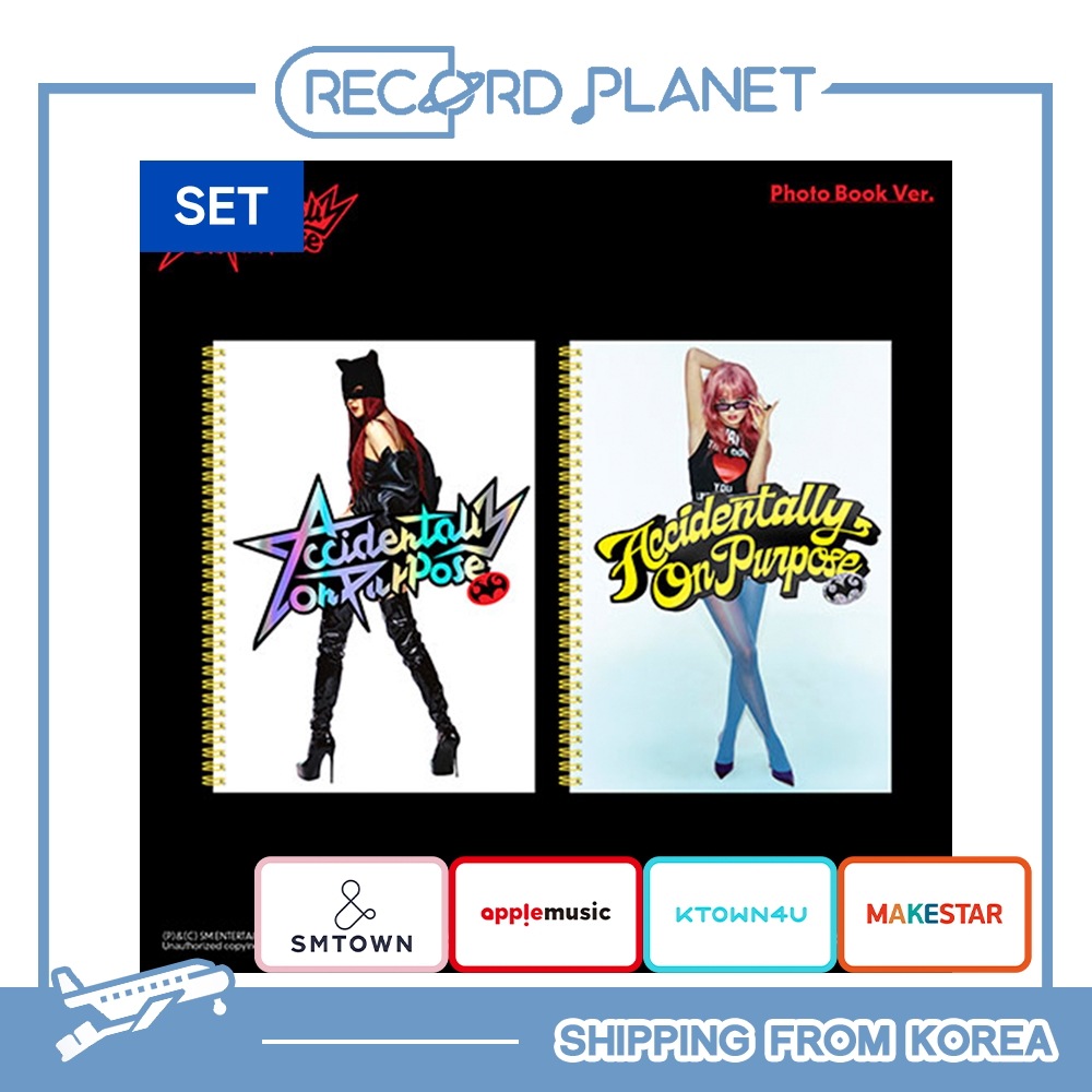 ONLINE特典+ 2種セット Photobook Ver. SEULGI ミニ2集アルバム Accidentally On Purpose 韓国チャート反映 レッドベルベット スルギ 当店特典