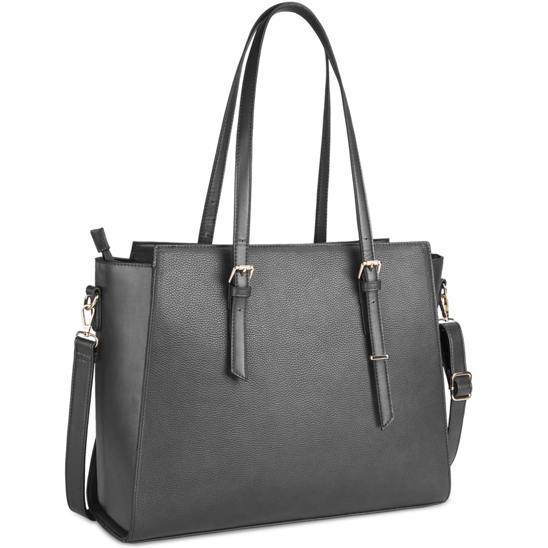 NEWHEY トートバッグ レディース ビジネスバッグ 15.6インチ PC 大容量 ハンドバッグ A4 ショルダー 2way 肩掛け 8色 防水 就活 通勤 通学 肩掛け gery 5,396円