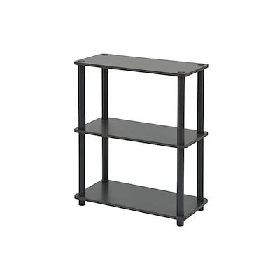 他サイト： 【即納】[山善] システムラック(幅60奥行30)棚3段 ダークブラウン SR-3(DBR/BK)の商品画像