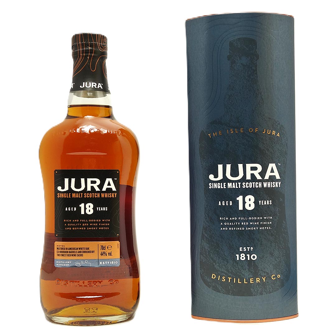 ジュラ 18年 シングル モルト 44度 箱付 700ml 正規品 スコッチウイスキー ジュラ島 ^YCJR18J0^
