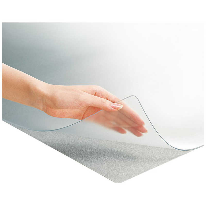 プラス　斜カットデスクマットOA　DM-010MW