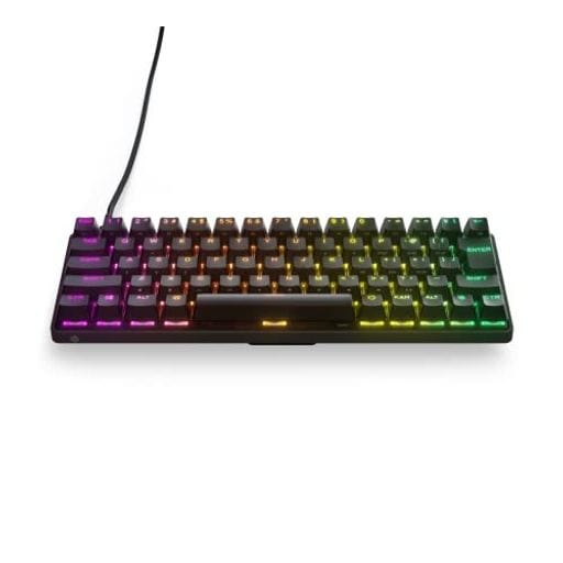 SteelSeries ゲーミングキーボード ミニサイズ Apex 9 Mini JP 有線 日本語配列 レスポンスタイム0.2ms 搭載 アクチュエーションポイント1.0mm設定可能 OptiPoi