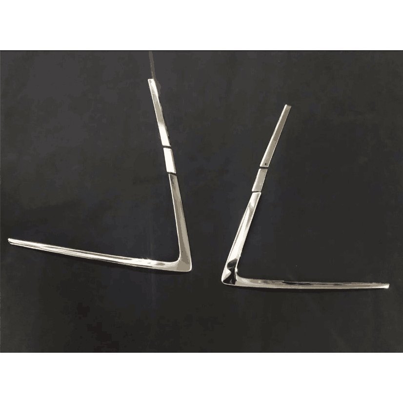 フォグランプガーニッシュ新型 アルファード 30系 後期 専用 メッキ 鏡面 フロントバンパーガーニッシュ 6PCS