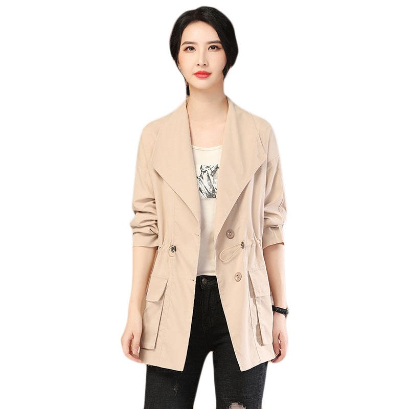 クーポン スプリング コート トレンチ コート スプリングコート レディース アウター 春コート 無地 コート 長袖 ライトアウター ジャケット カジュアル 大きいサイズ おしゃれ 上品 通勤 OL