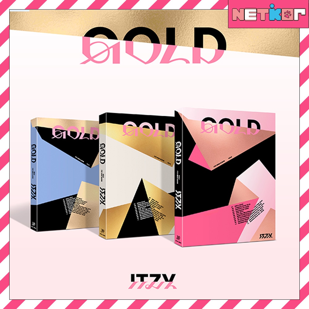 3種セット ITZY アルバム GOLD 韓国チャート反映
