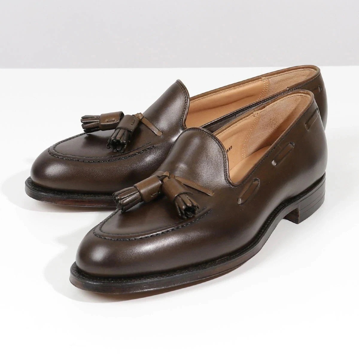CROCKETT&JONES クロケットアンドジョーンズ タッセル ローファー 29376A B02L1 Cavendish 2 キャベンディッシュ レザー シ