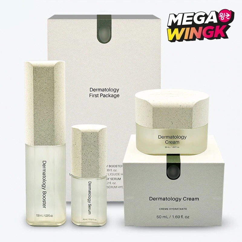 ダーマトロジー ファーストパッケージ 3種セット ブースター130ml＋セラム45ml＋クリーム50ml スキンケア 基礎ケア 保湿 デイリーケア Dermatology