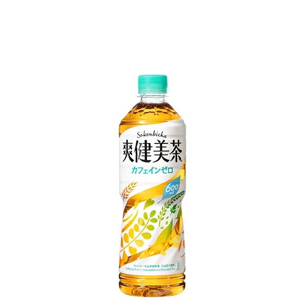 爽健美茶 600ml PET ペットボトル 4ケース 24本 合計 96本 社