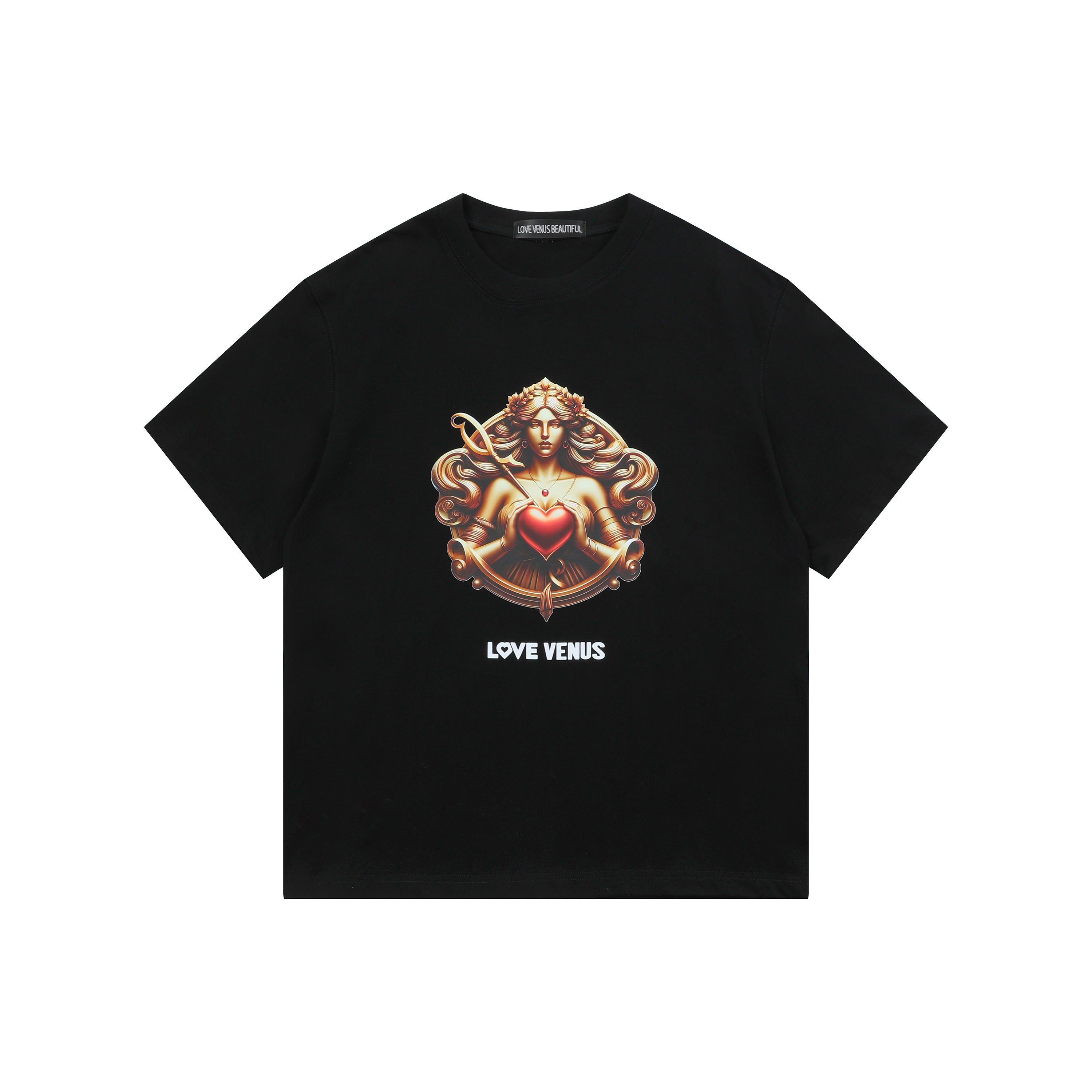ゴールデン ヴィーナス T シャツ (ブラック)