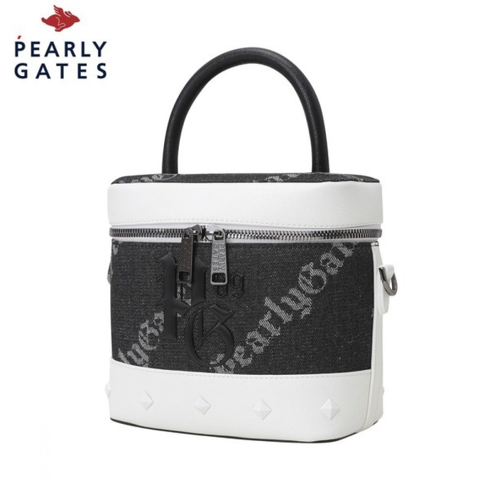 (パリゲイツ) レディーススタッズカラーロゴツーウェイバッグ