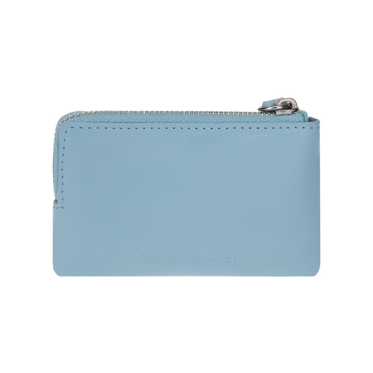 国内発送【Rest & Recreation】LOGO MINI POUCH 牛革ロゴ ポーチ Rest&Recreation】韓国人気☆ LOGO CROSSBODY POUCH (Rest