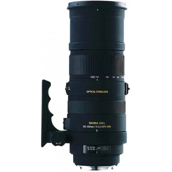 【中古】シグマ SIGMA 超望遠ズームレンズ APO 150-500mm F5-6.3 DG OS HSM ニコン用 フルサイズ対応 737559