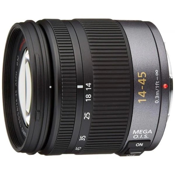【中古】パナソニック Panasonic 標準ズームレンズ G VARIO 14-45mm/F3.5-5.6 ASPH H-FS014045