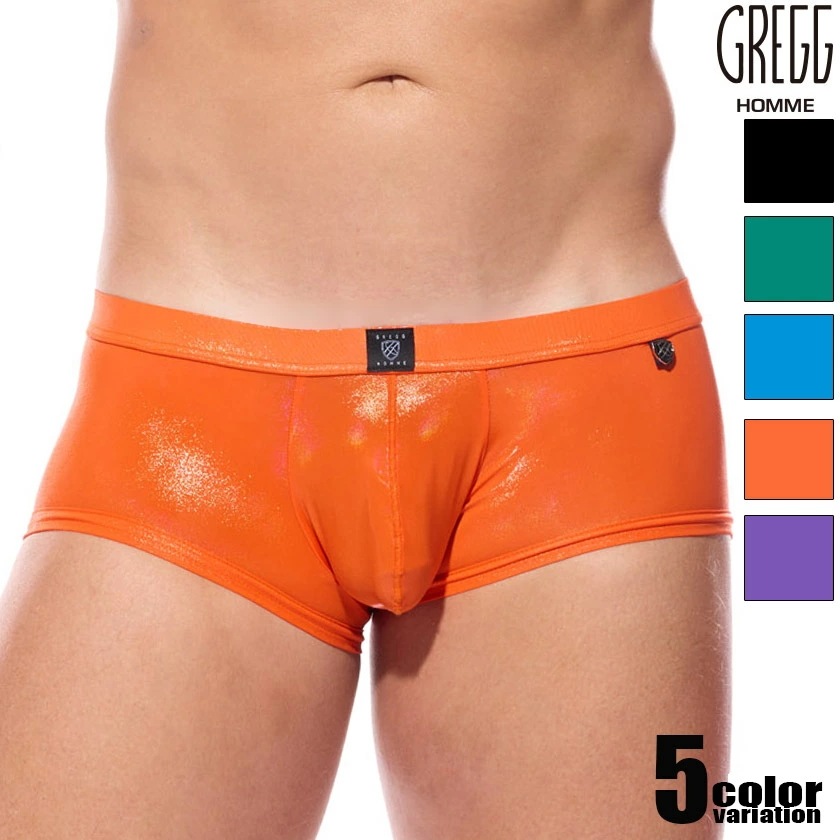メンズボクサー GreggHomme/グレッグオム BOYTOY VOLTZ BOXER BRIEF 薄手メンズボクサー ボクサーパンツ 男性下着　メンズ　パンツ 光沢 7,522円
