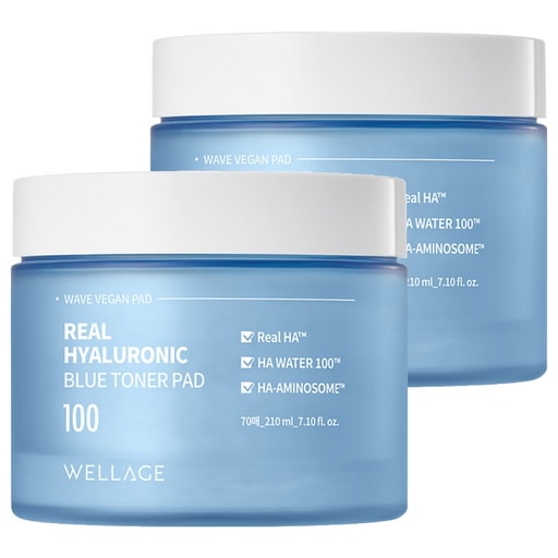 リアルヒアルロニックブルートナーパッド210ml 70個入り 2個 拭き取り 角質ケア