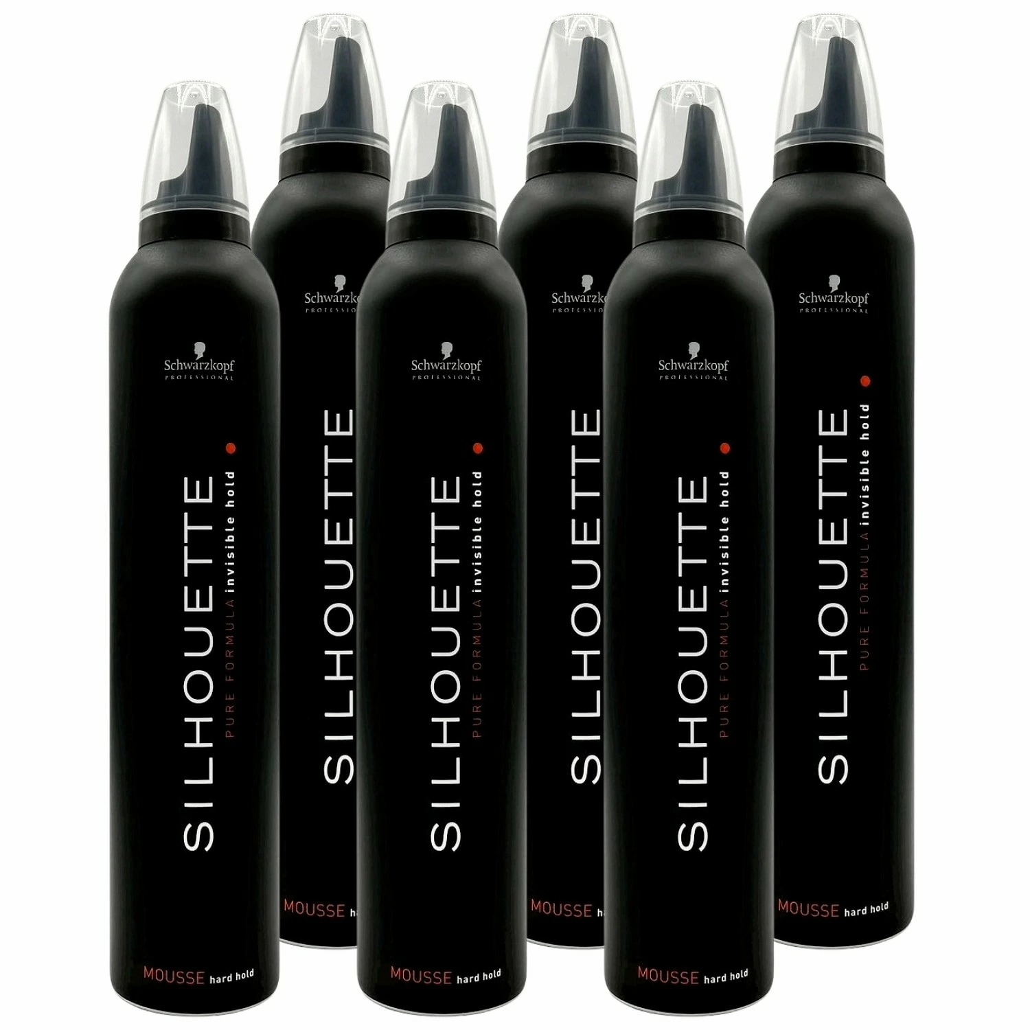 6個セット シュワルツコフ シルエット ハードムース 350g schwarzkopf スタイリング剤 ヘアスタイル セット力 ムース ハードムース