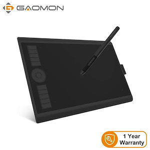 Gaomon M10Kプロ10 6.25インチアートデジタルグラフィックタブレット描画サポートチルト & ラジアル機能10ショートカットキー