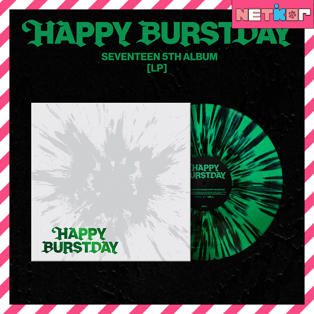 LP Ver. SEVENTEEN 正規5集アルバム HAPPY BURSTDAY 韓国チャート反映 当店特典 セブンティーン SVT