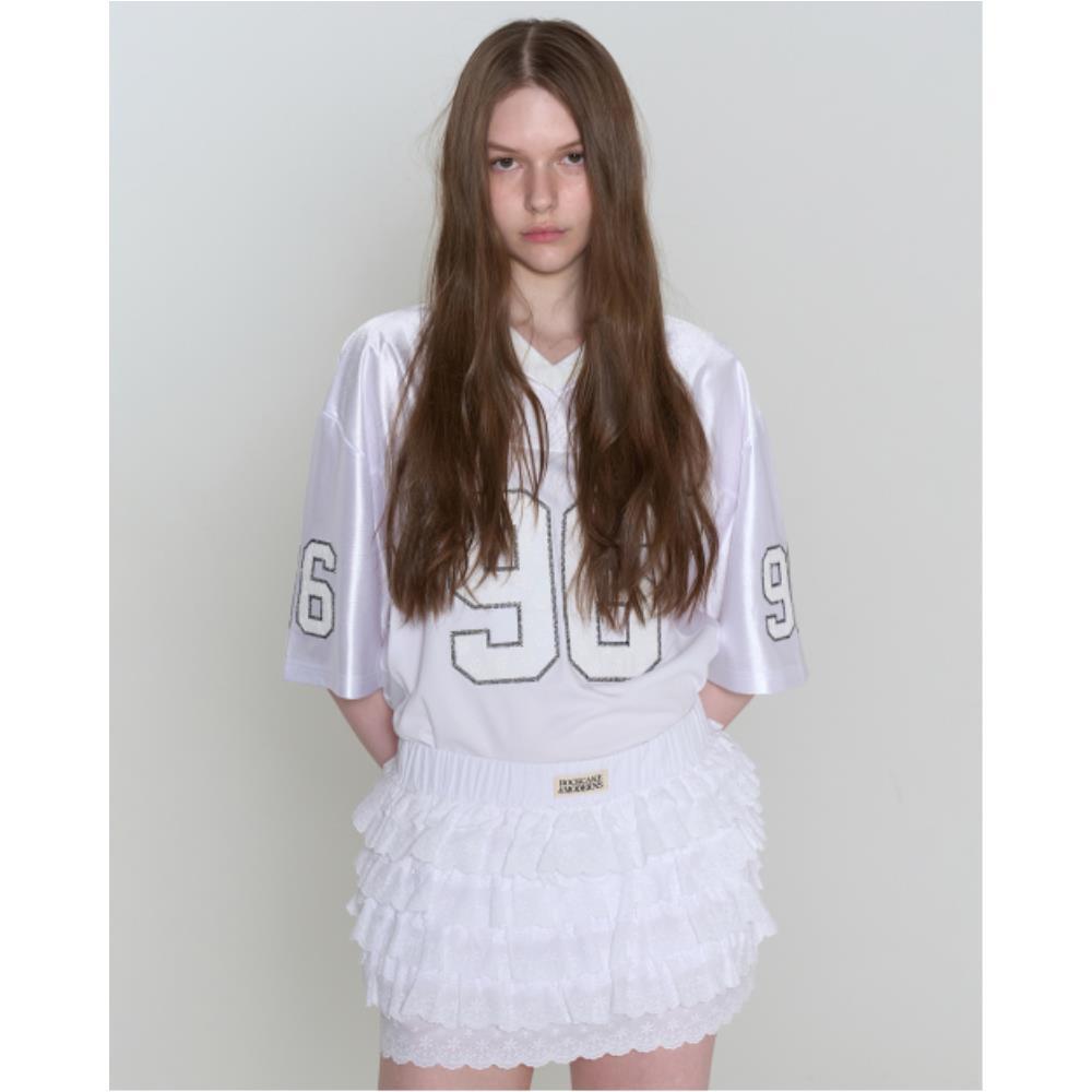 ROCKCAKE Collar Rugby Tee White RC24TP11600