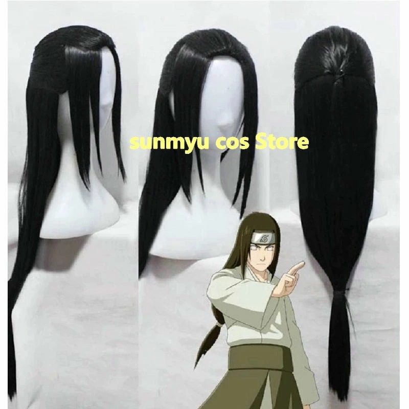 NARUTO ナルト　日向ネジ コスプレ道具 ウィッグ　かつら
