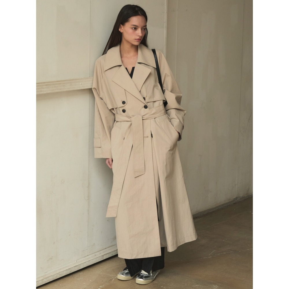 SIGREAT オーバーサイズトレンチコート