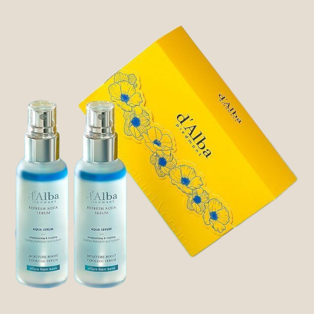 [dAlba] リフレッシュ アクアセラム ダブルギフトセット 100ml+100ml