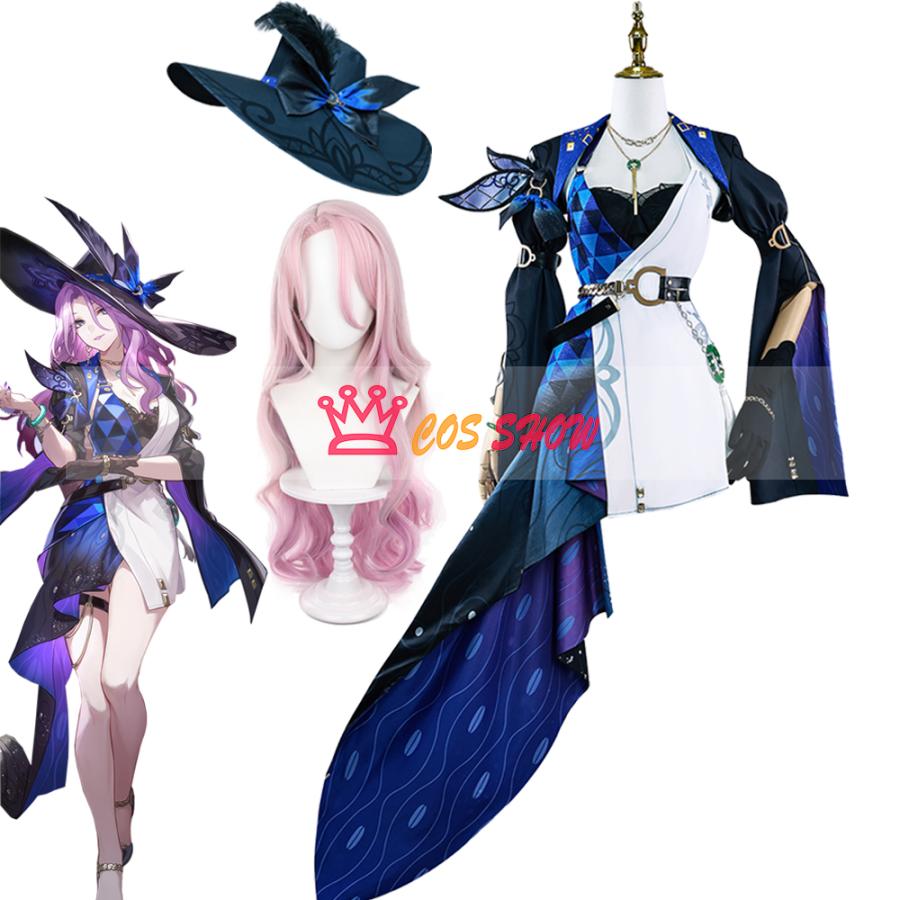 人気商品N0.1 崩壊スターレイル ジェイド コスプレ衣装 帽子付き ウィッグ能 cosplay 仮装 イベント ステージ服 舞台 ハロウィン クリスマス