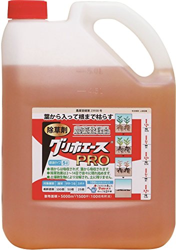 ハート 除草剤 原液タイプ グリホエースPRO 5L