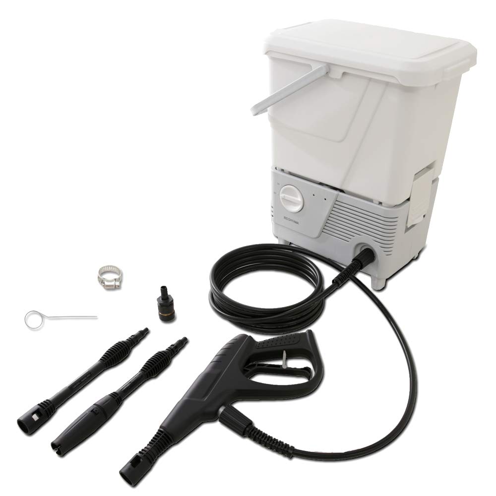 アイリスオーヤマ タンク式高圧洗浄機 最大圧力7.0Mpa 温水対応 中性洗剤対応 水道がない場所でも使用可能 SBT-412N