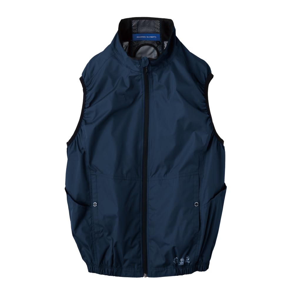 【全国送料無料】 [コーコス信岡] 空調服 ベスト ボルトクール エコ SDGs AE-4069日傘遮熱 ベスト(ペルチェ ネックホルダー付) ネイビー XS 5,416円