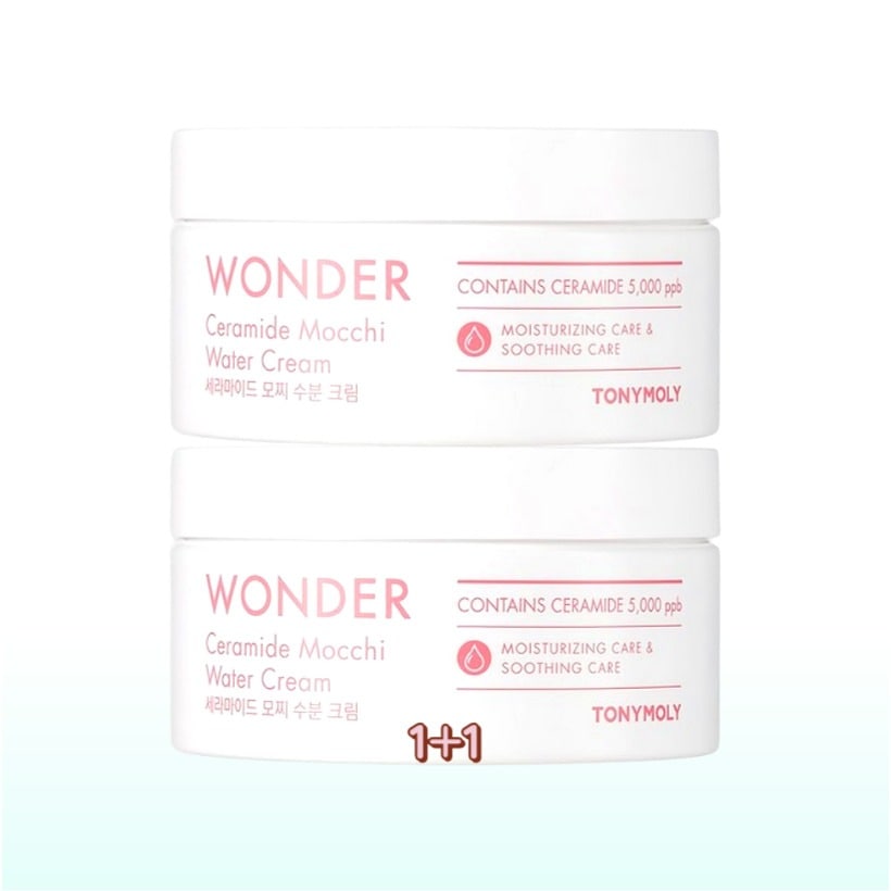 [1+1 水分クリーム] 韓国人気クリーム ワンダーセラミド モチ 水分クリーム300ml 2個 / 正規品 化粧水 低刺激 保湿クリーム 鎮静 韓国コスメ クリーム おすすめ