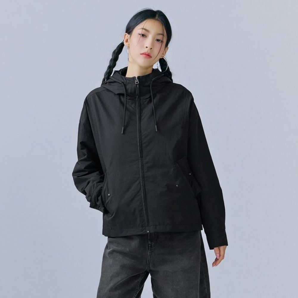 (チェースカルト) レディースルーズフィットモディファイドフード付きジャンパー-CERG4161B03