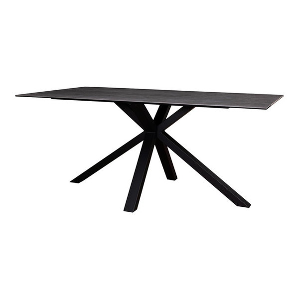 筑波産商 ダイニングテーブル セラミック天板 TK ストームグレイ 1650x900x720 Brescia メーカー直送